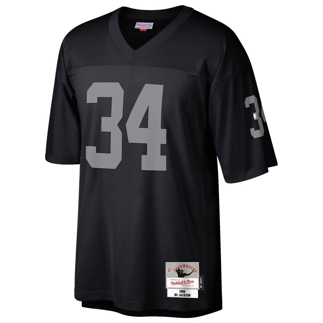 Las Vegas Raiders Bo Jackson Mitchell & Ness Legacy Replica Jersey - Black