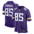 Minnesota Vikings Ben Yurosek Nike Team Game Jersey - Purple