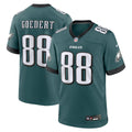 Philadelphia Eagles Dallas Goedert Nike Team Game Jersey - Midnight Green
