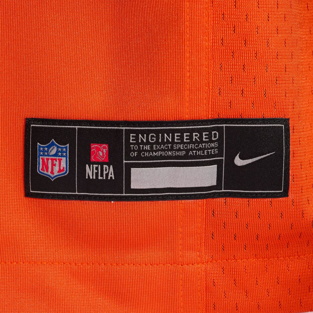 Chicago Bears Caleb Williams Nike Alternate Player Game Jersey - Orange