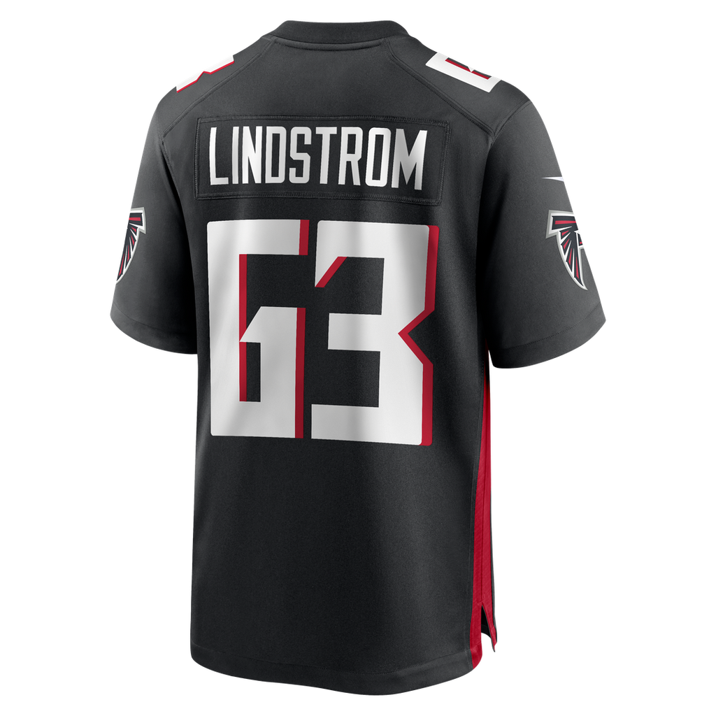 Atlanta Falcons Chris Lindstrom Nike Game Jersey - Black