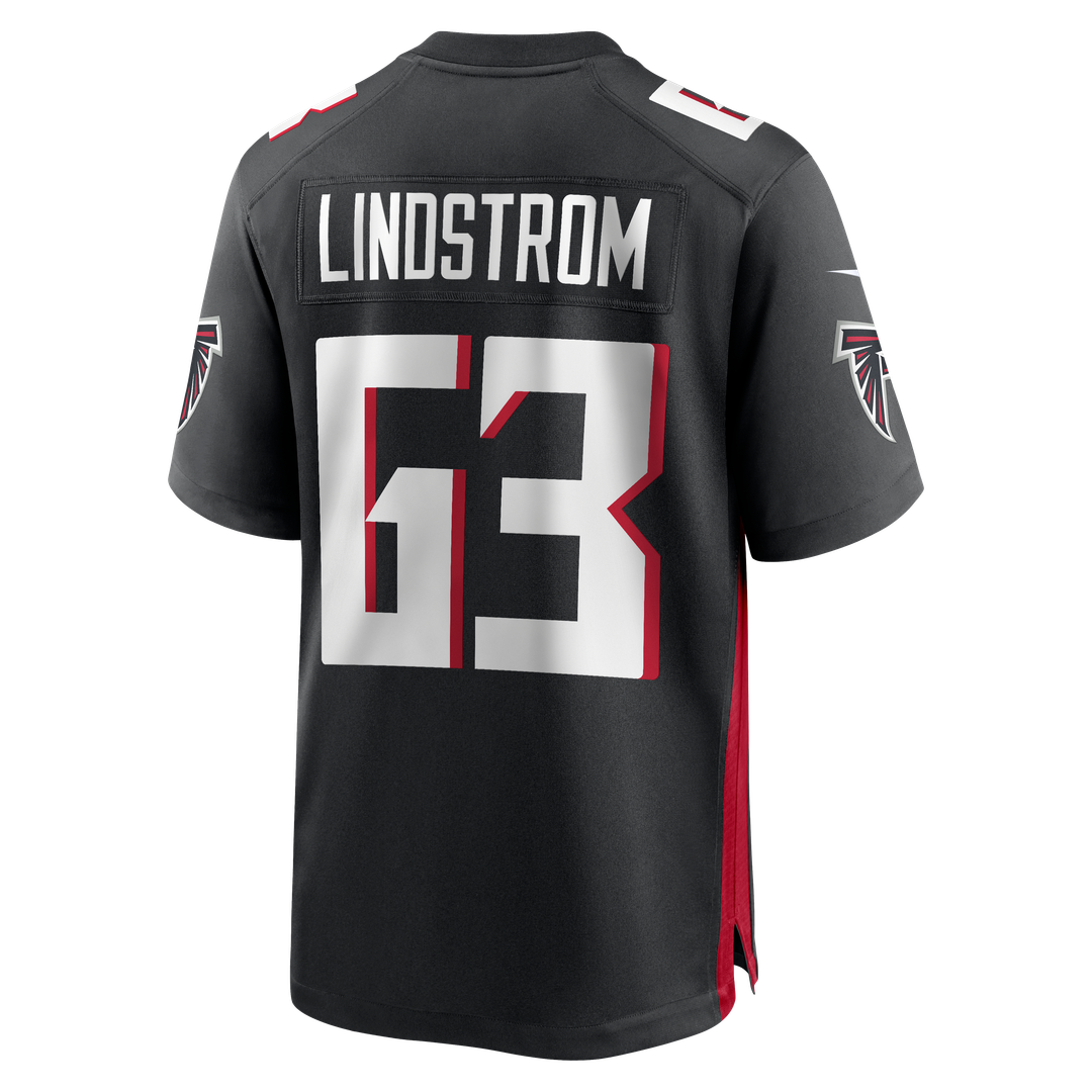 Atlanta Falcons Chris Lindstrom Nike Game Jersey - Black