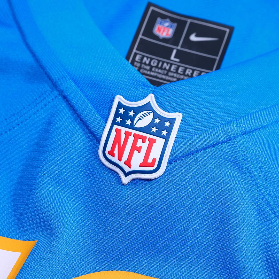 Los Angeles Chargers Andre James Nike Team Game Jersey - Powder Blue