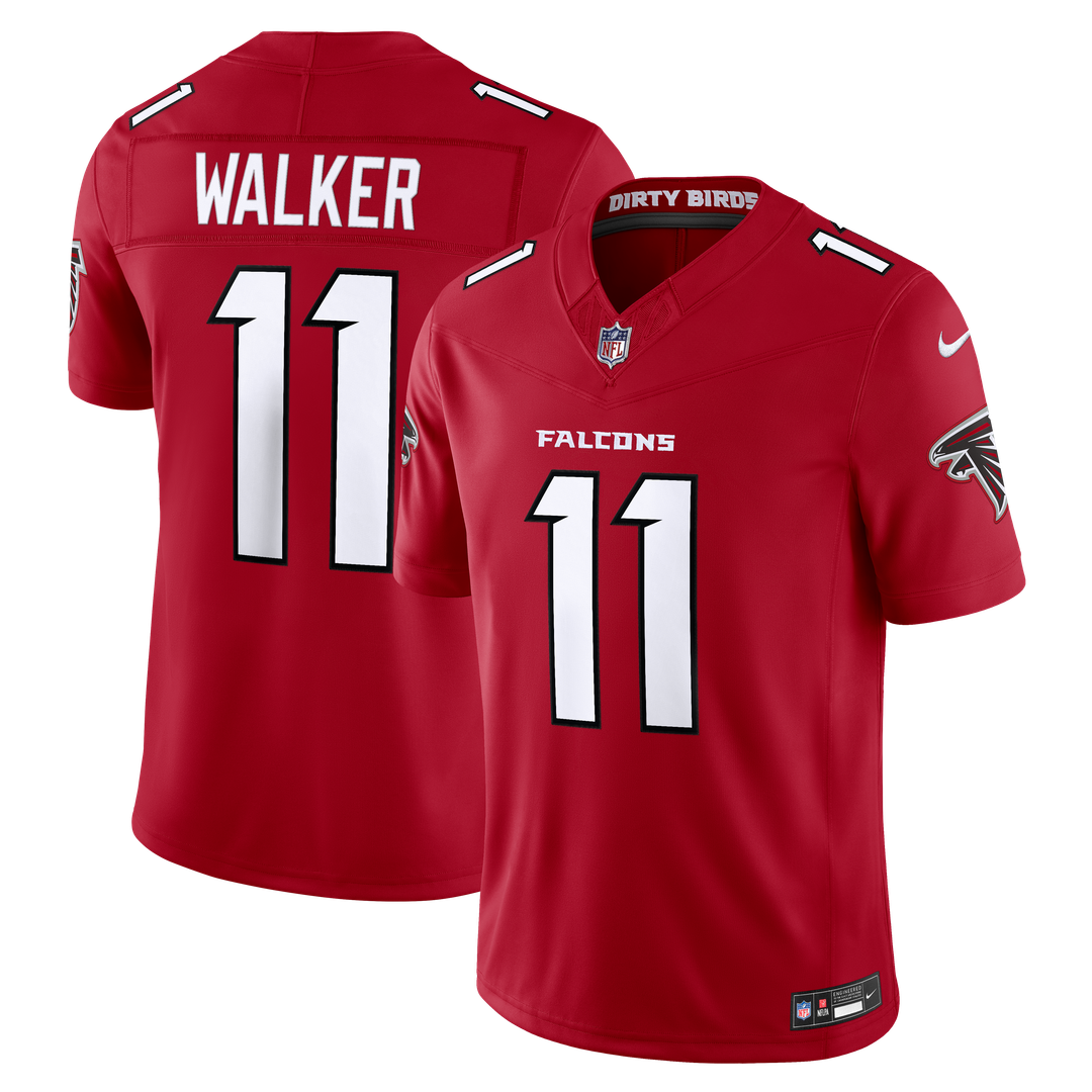 Atlanta Falcons Jalon Walker Nike Team Vapor F.U.S.E. Stitched Limited Jersey - Red