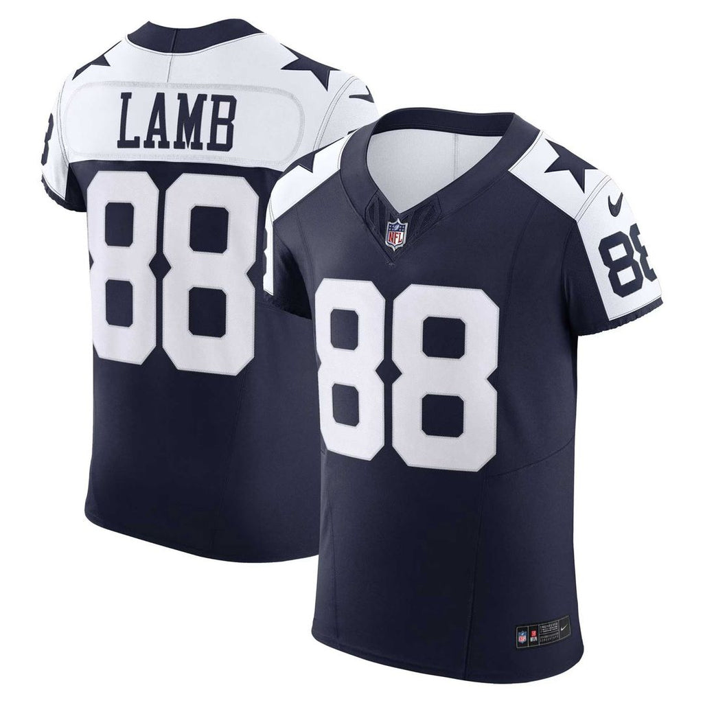Dallas Cowboys CeeDee Lamb Nike Alternate Vapor F.U.S.E. Elite Jersey - Navy