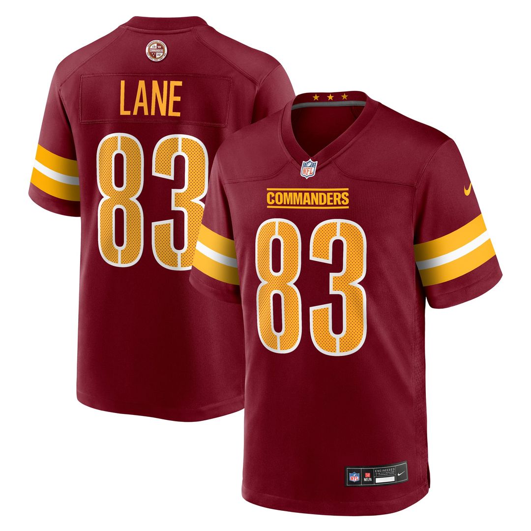 Washington Commanders Jaylin Lane Nike Team Game Jersey - Burgundy