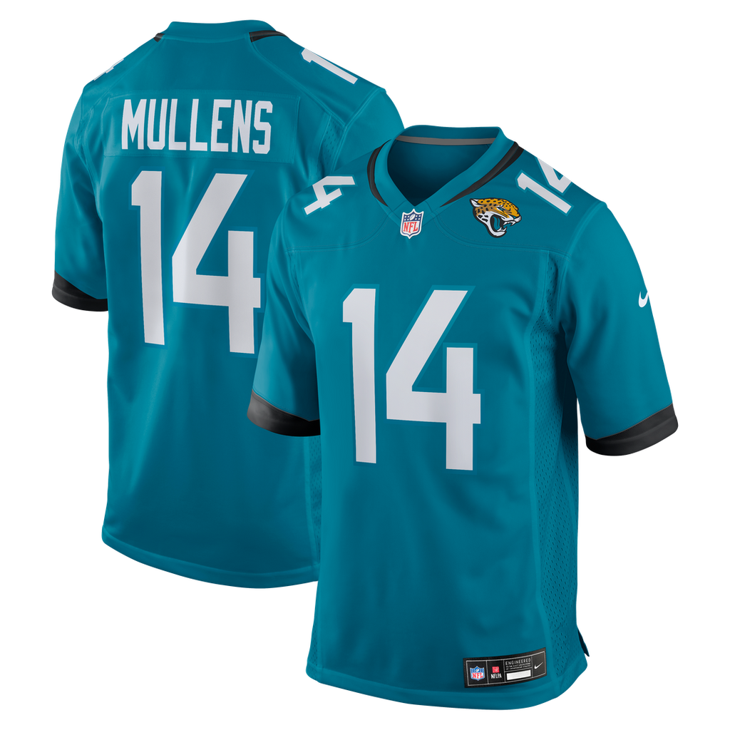 Jacksonville Jaguars Nick Mullens Nike Team Game Jersey - Teal
