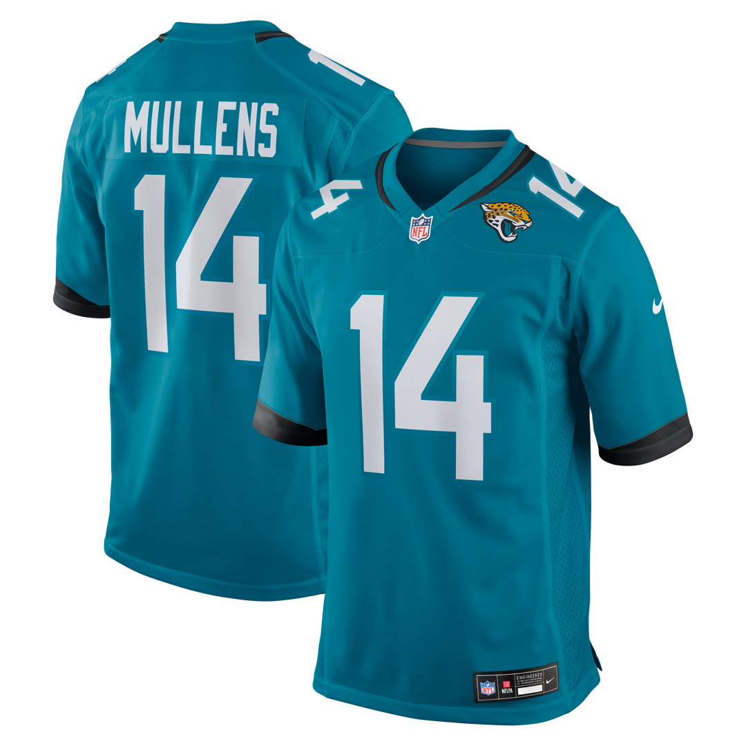 Jacksonville Jaguars Nick Mullens Nike Team Game Jersey - Teal