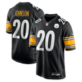 Pittsburgh Steelers Kaleb Johnson Nike Team Game Jersey - Black
