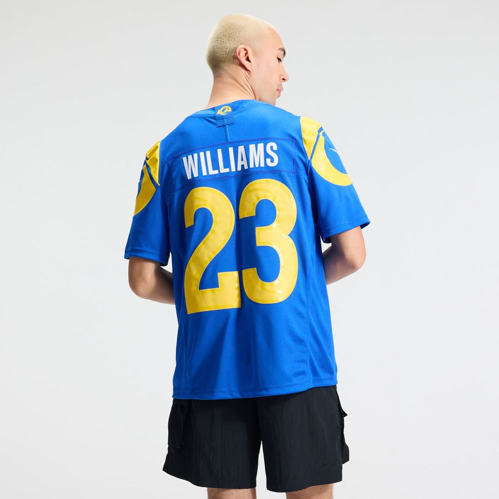 Los Angeles Rams Kyren Williams Nike Vapor F.U.S.E. Stitched Limited Jersey - White