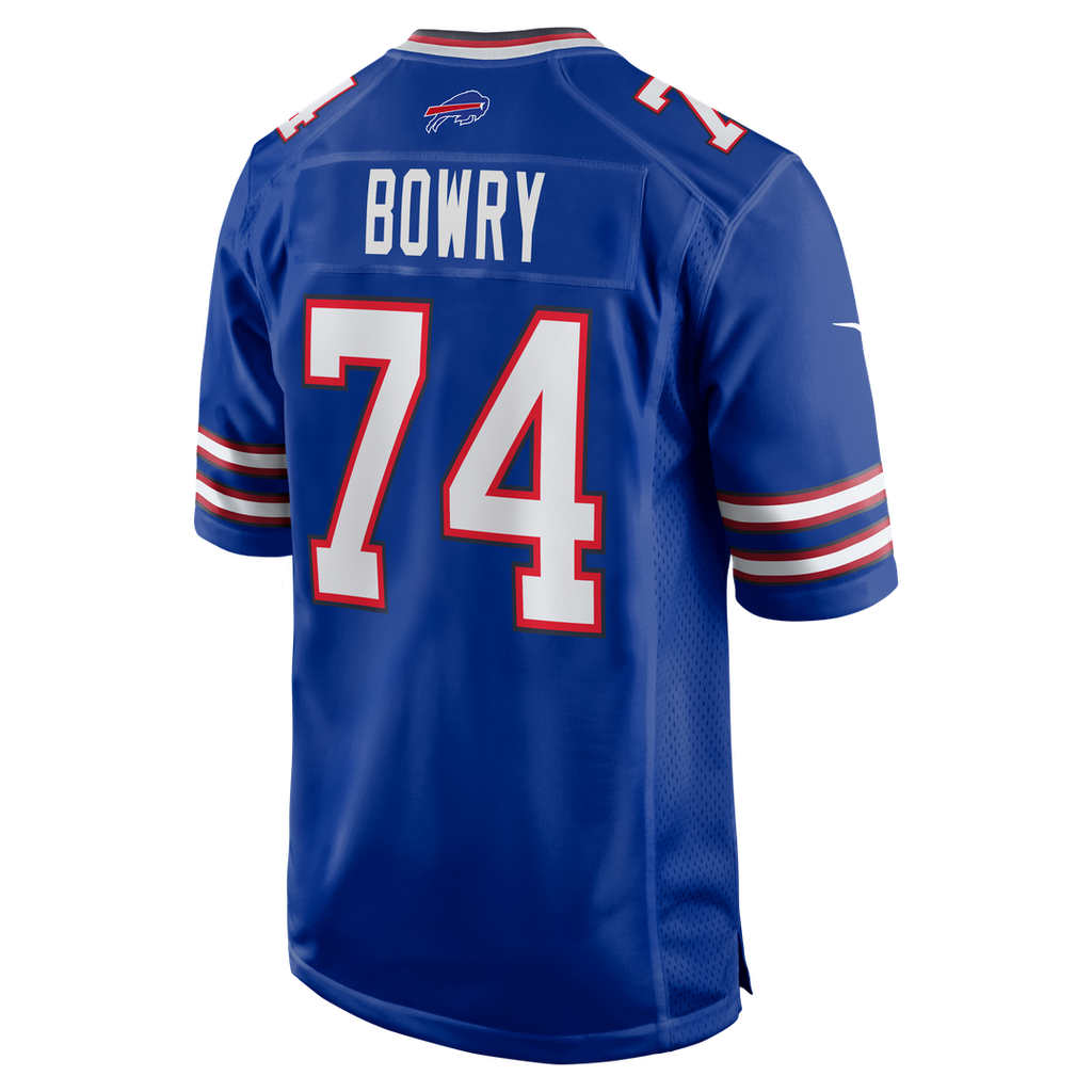 Buffalo Bills Jude Bowry Nike Team Game Jersey - Royal