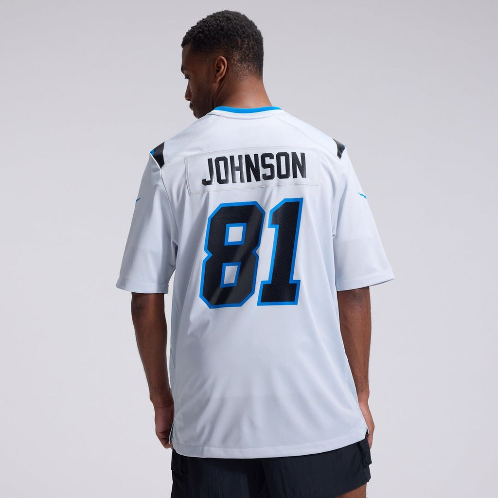 Detroit Lions Calvin Johnson Nike 2026 Rivalries Collection Game Jersey - Silver