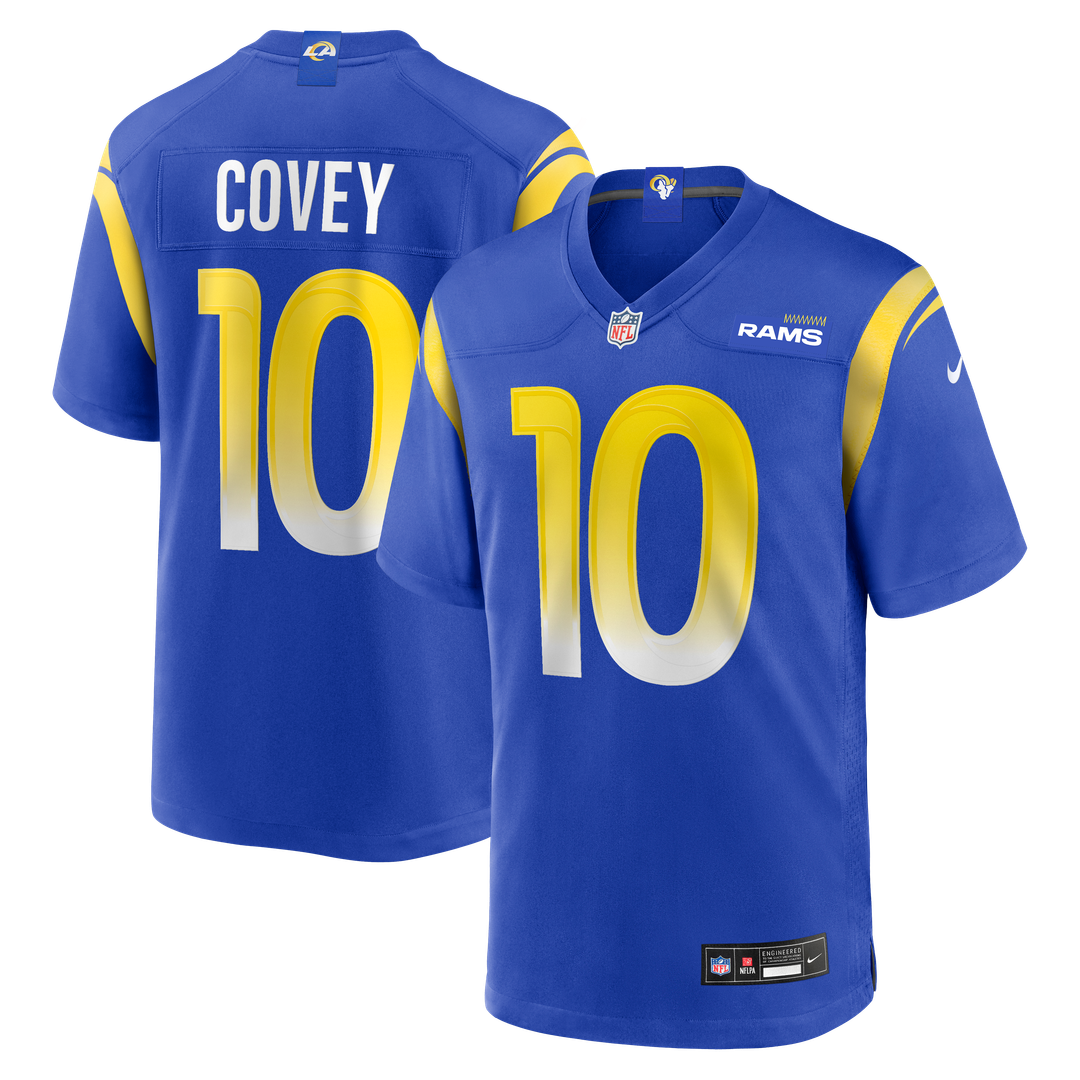 Los Angeles Rams Britain Covey Nike Team Game Jersey - Royal