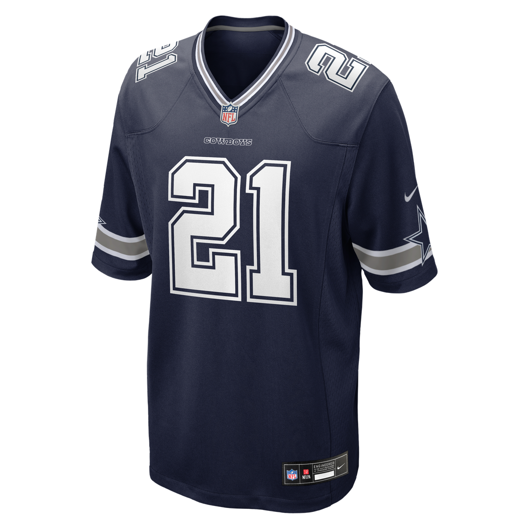 Dallas Cowboys Deion Sanders Nike Team Retired Player Game Jersey - Navy
