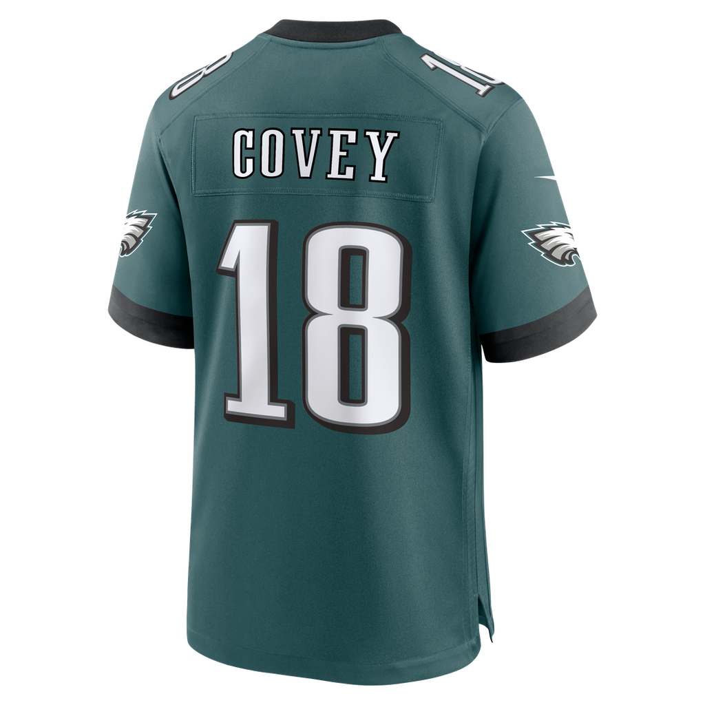 Philadelphia Eagles Britain Covey Nike Team Game Jersey - Midnight Green