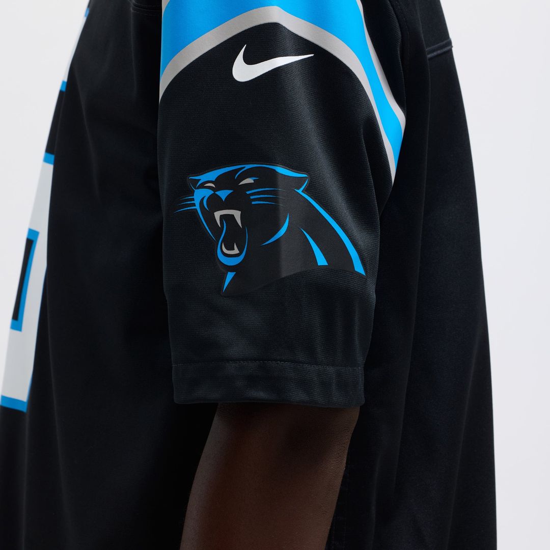 Carolina Panthers Bryce Young Nike Team Game Jersey - Black