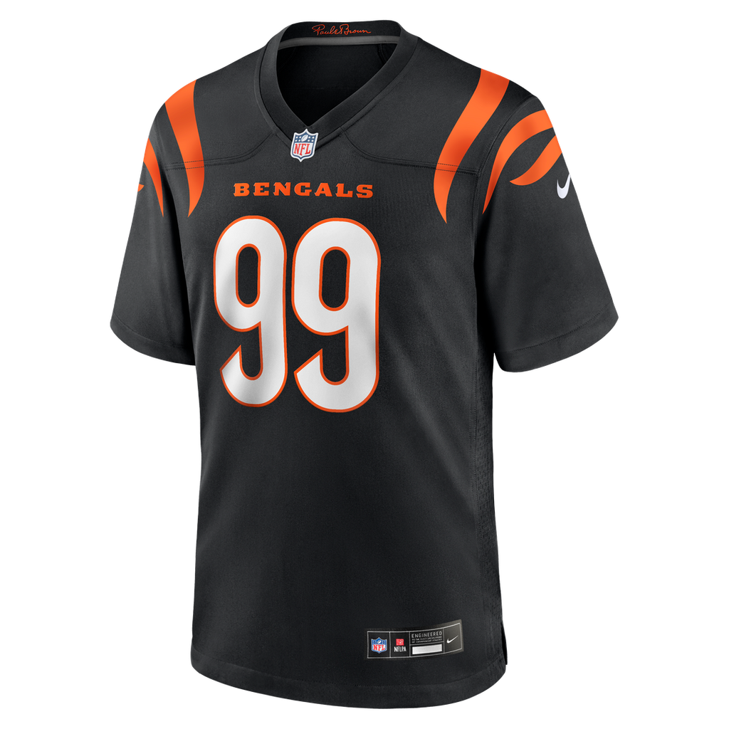 Cincinnati Bengals Myles Murphy Nike Game Jersey - Black