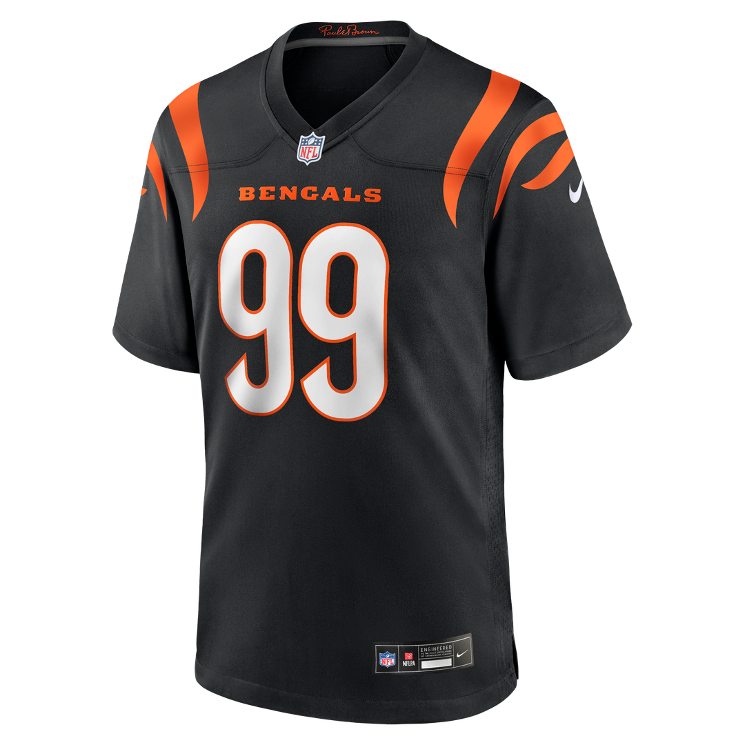 Cincinnati Bengals Myles Murphy Nike Game Jersey - Black