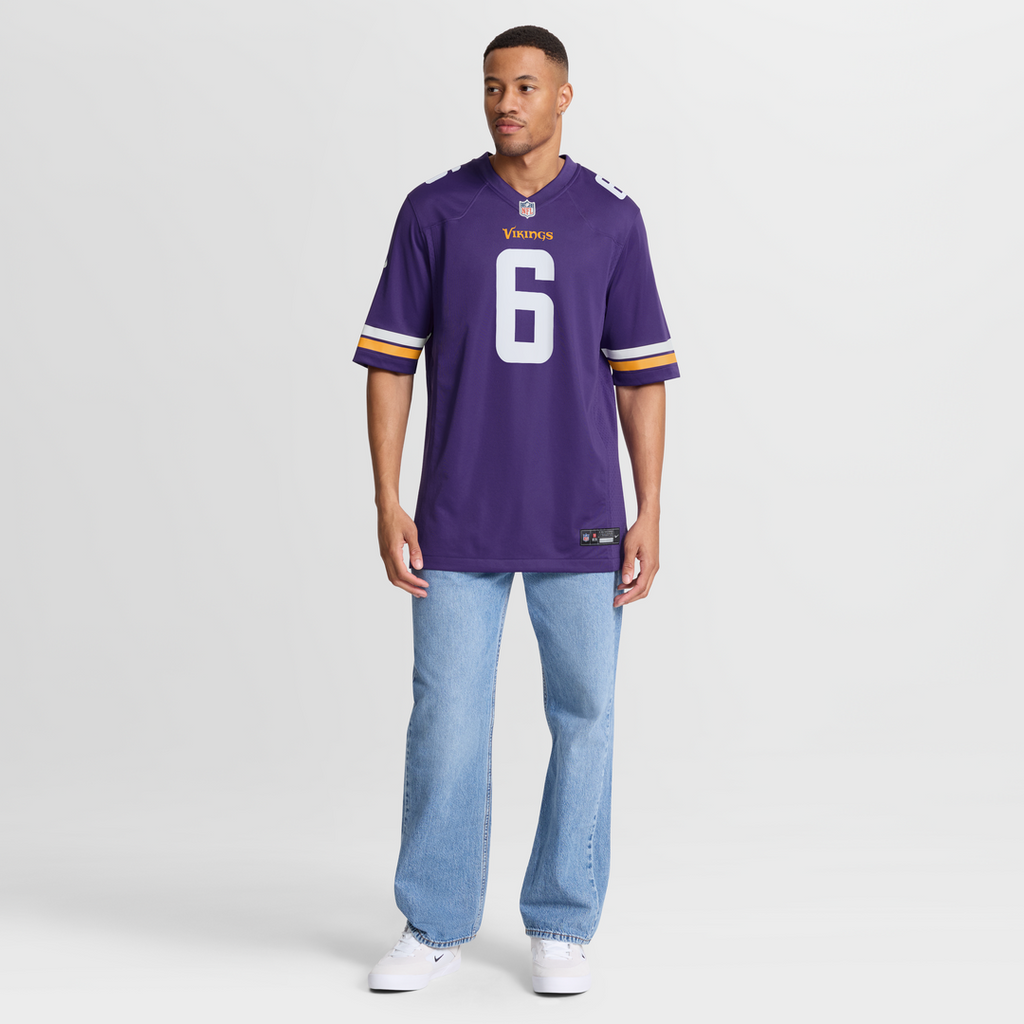 Minnesota Vikings Brian Asamoah II Nike Game Jersey - Purple