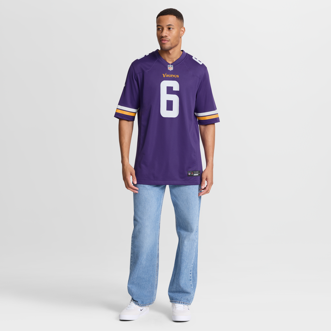 Minnesota Vikings Brian Asamoah II Nike Game Jersey - Purple