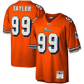 Miami Dolphins Jason Taylor Mitchell & Ness Big & Tall 2004 Retired Player Replica Jersey - Orange