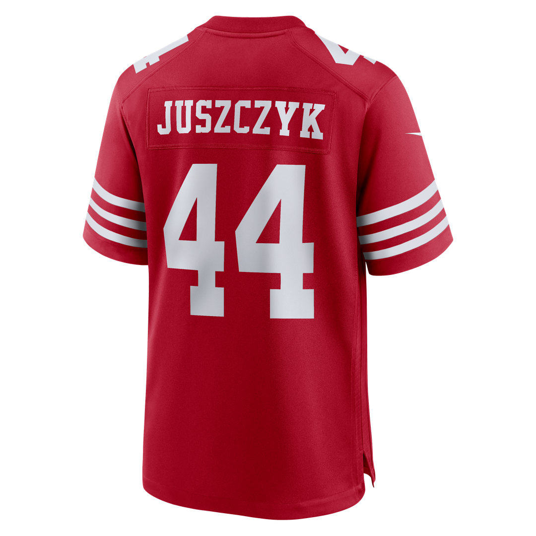 San Francisco 49ers Kyle Juszczyk Nike 80th Anniversary Game Jersey - Scarlet