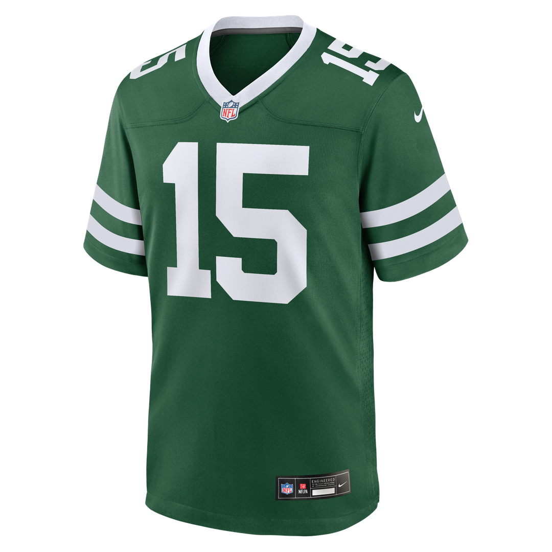 New York Jets Adonai Mitchell Nike Team Game Jersey - Legacy Green