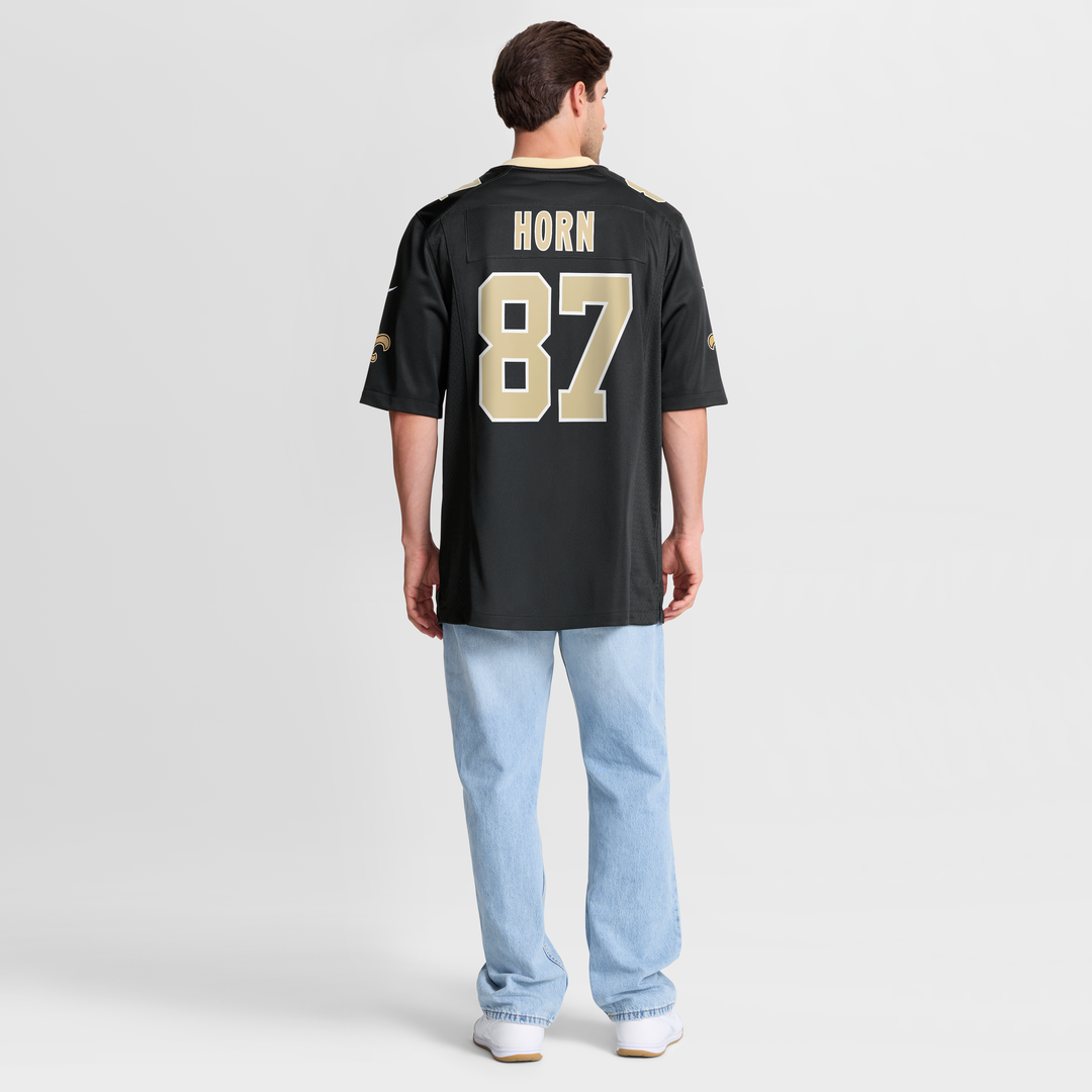 New Orleans Saints Joe Horn Nike Game Retired Player Jersey - Black