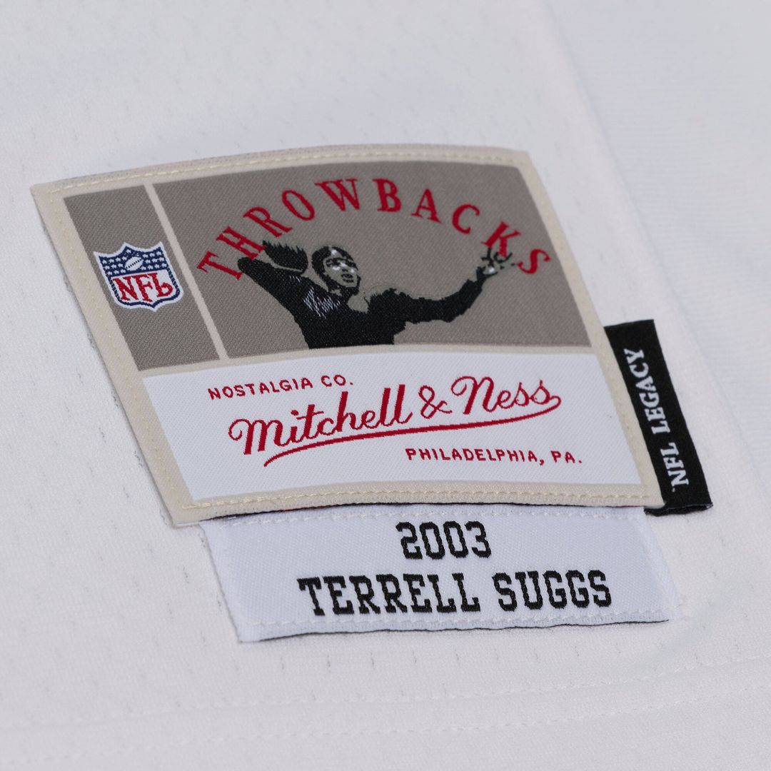 Baltimore Ravens Terrell Suggs Mitchell & Ness 2003 Legacy Replica Jersey - Purple