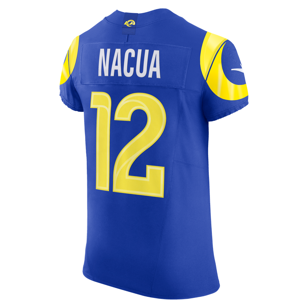 Los Angeles Rams Puka Nacua Nike Team Vapor F.U.S.E. Elite Jersey - Royal