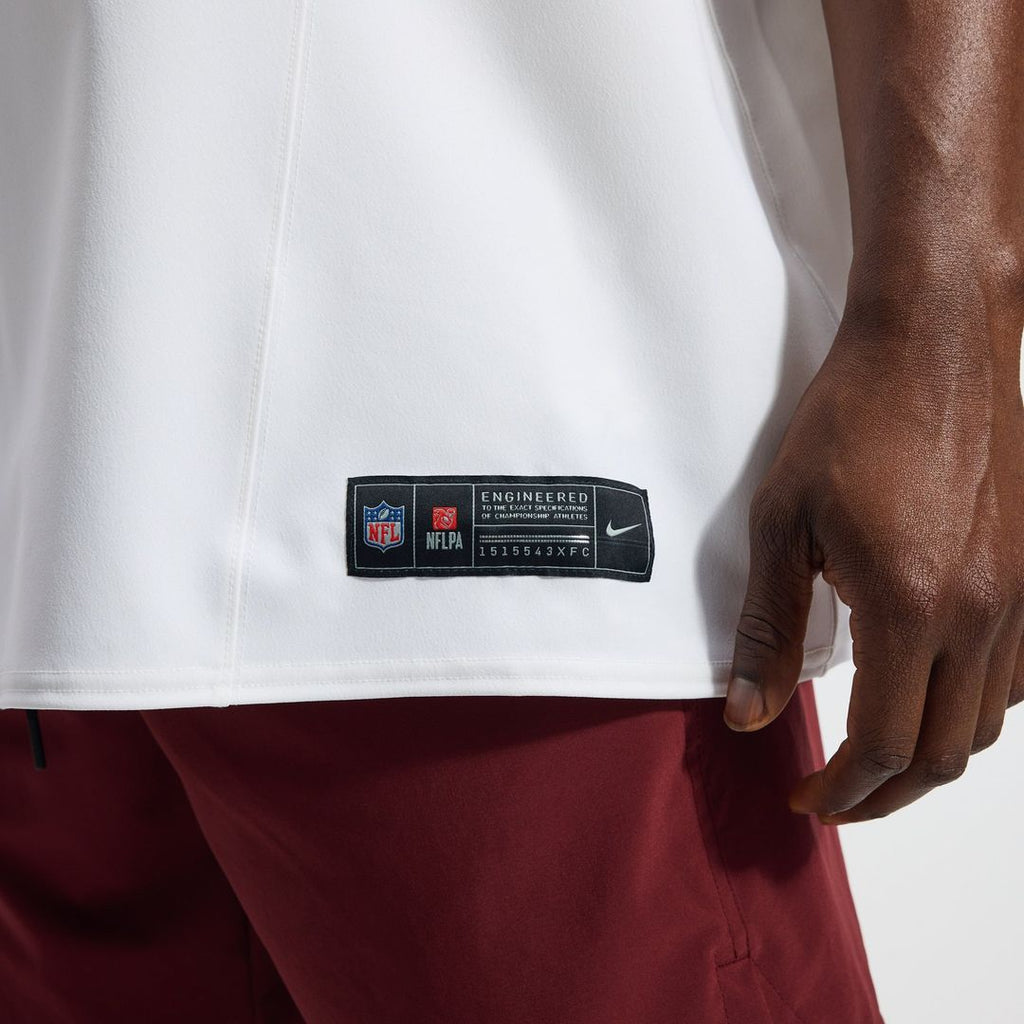 Washington Commanders Jayden Daniels Nike Alternate 2 Super Bowl Era Vapor F.U.S.E. Elite Jersey - White