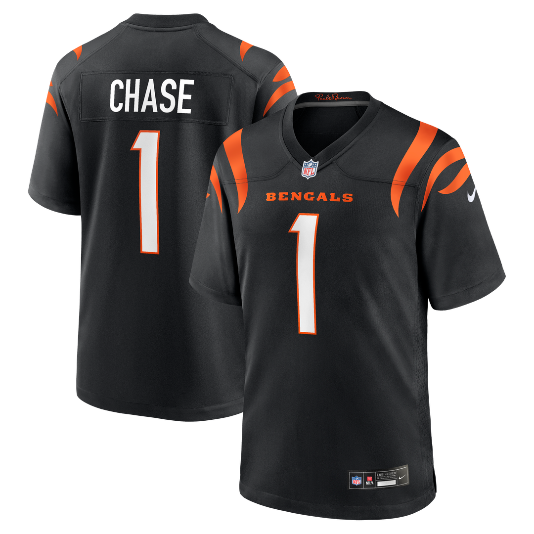 Cincinnati Bengals Ja'Marr Chase Nike Alternate Game Jersey - Orange