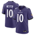 Baltimore Ravens LaJohntay Wester Nike Team Game Jersey - Purple