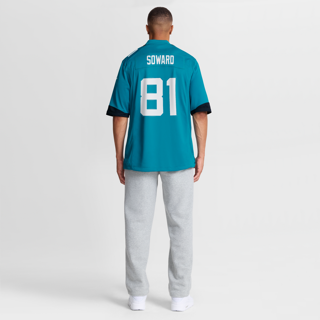 Jacksonville Jaguars R. Jay Soward Nike Retired Player Team Game Jersey - Teal
