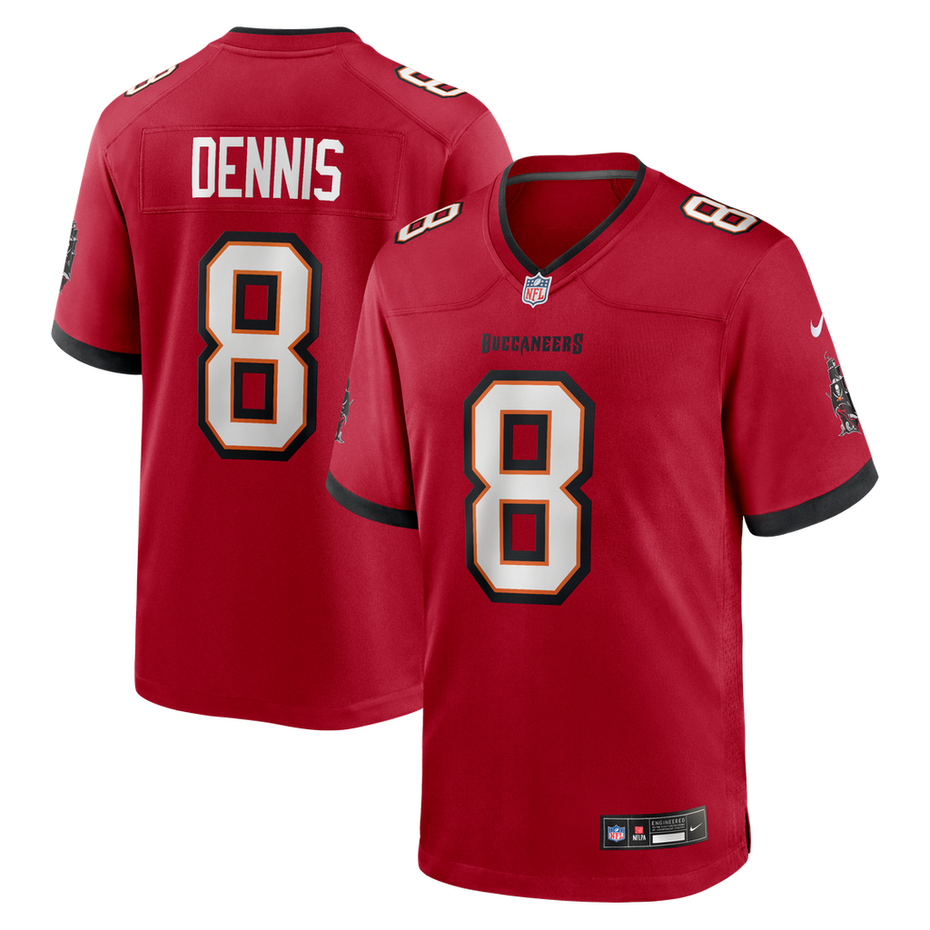 Tampa Bay Buccaneers SirVocea Dennis Nike Game Jersey - Red