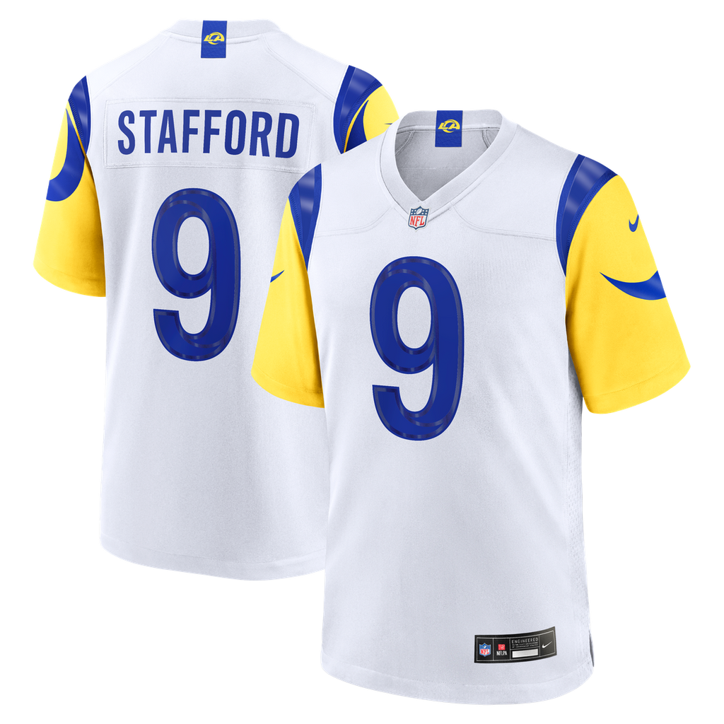 Los Angeles Rams Matthew Stafford Nike White Game Player Jersey - White