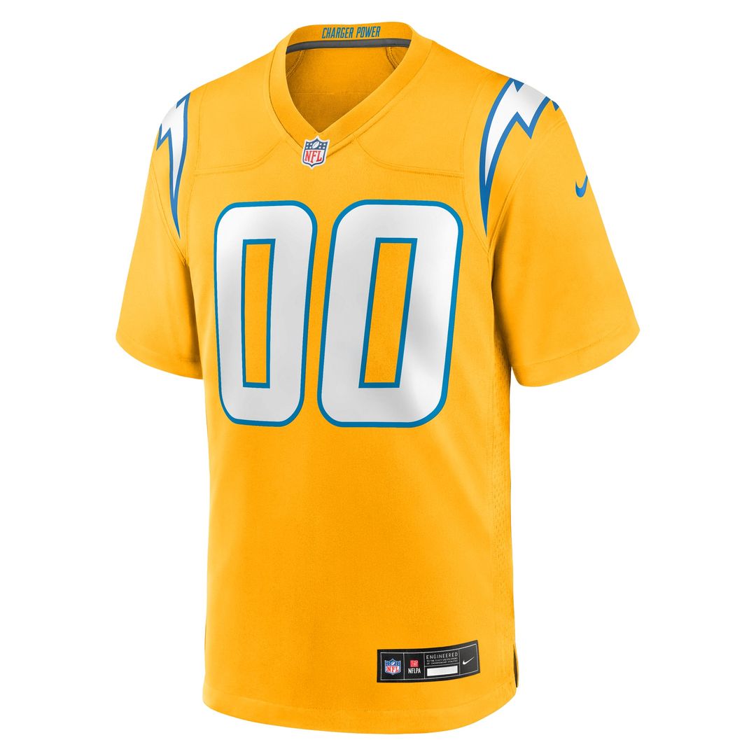 Los Angeles Chargers Nike Custom Game Jersey - Powder Blue