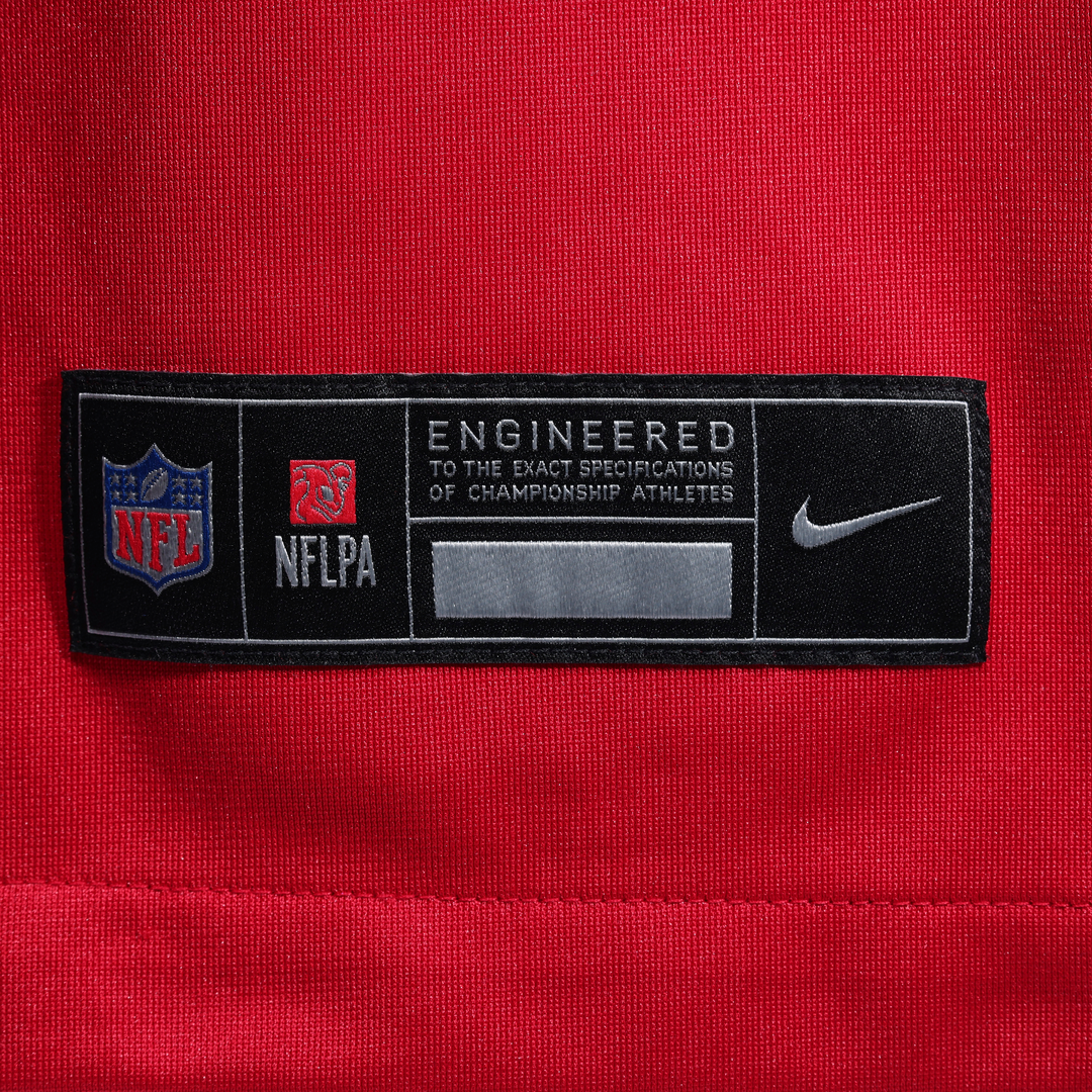 Tampa Bay Buccaneers Bauer Sharp Nike Team Game Jersey - Red
