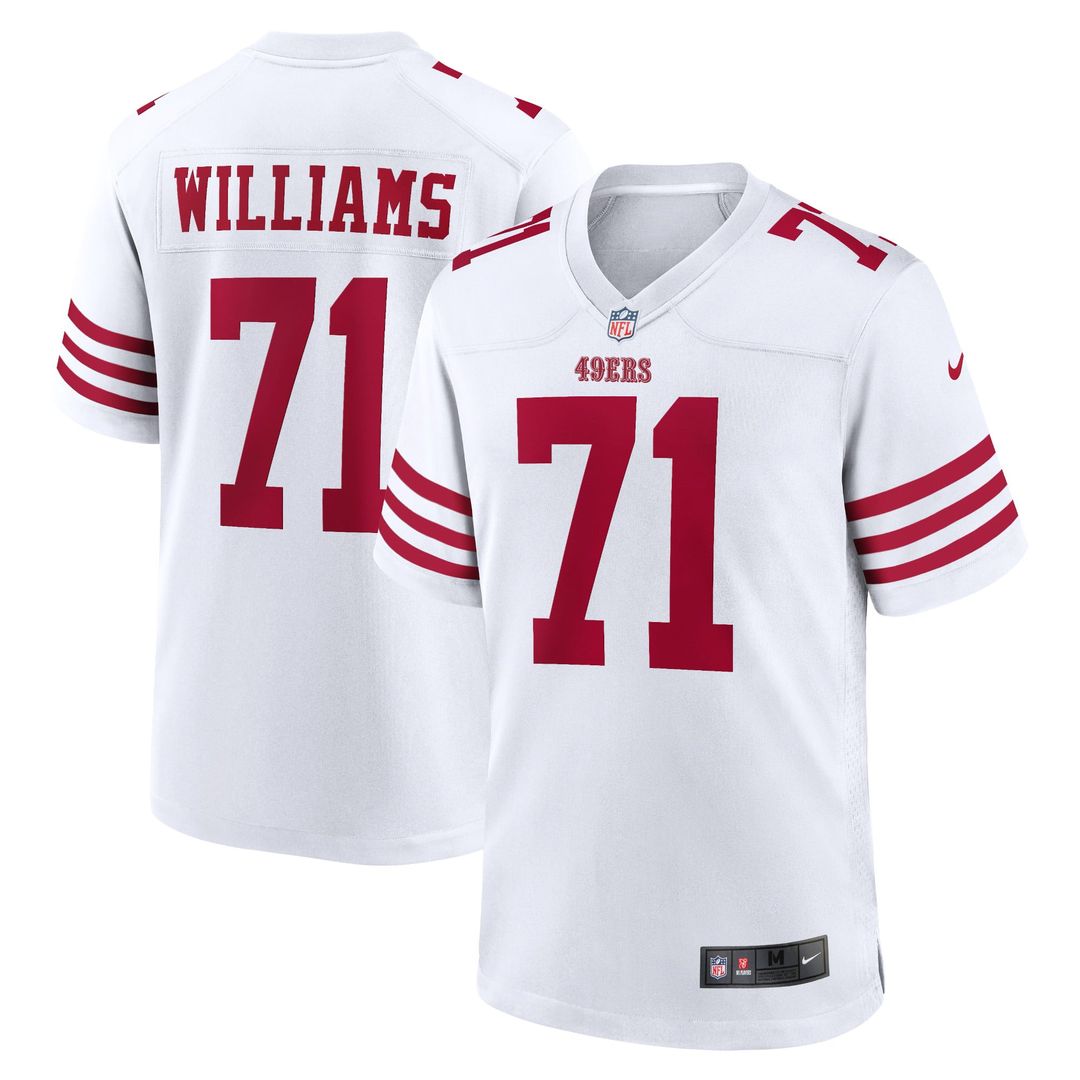 San Francisco 49ers Trent Williams Nike Alternate Game Jersey - Scarlet