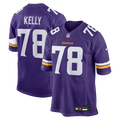 Minnesota Vikings Ryan Kelly Nike Team Game Jersey - Purple