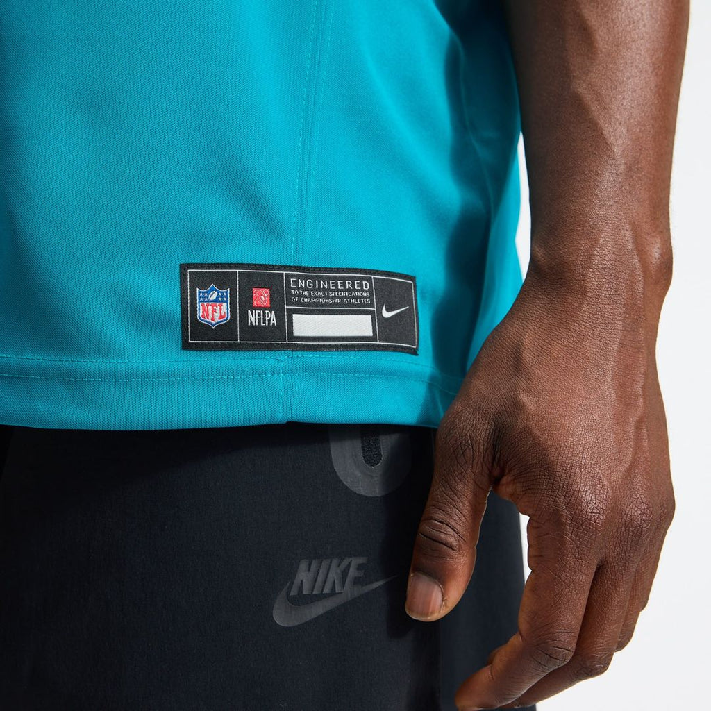 Jacksonville Jaguars Trevor Lawrence Nike Team Vapor F.U.S.E. Stitched Limited Jersey - Teal