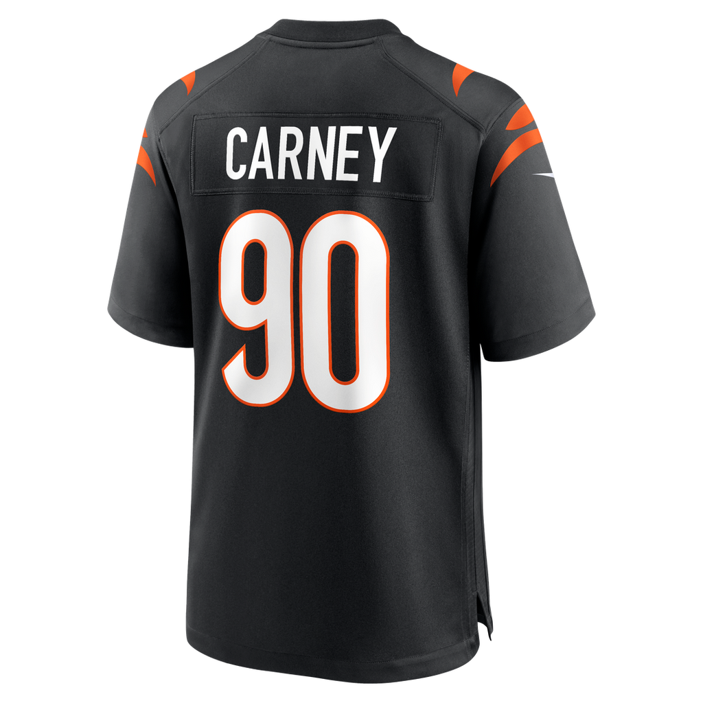 Cincinnati Bengals Owen Carney Nike Home Game Player Jersey - Black