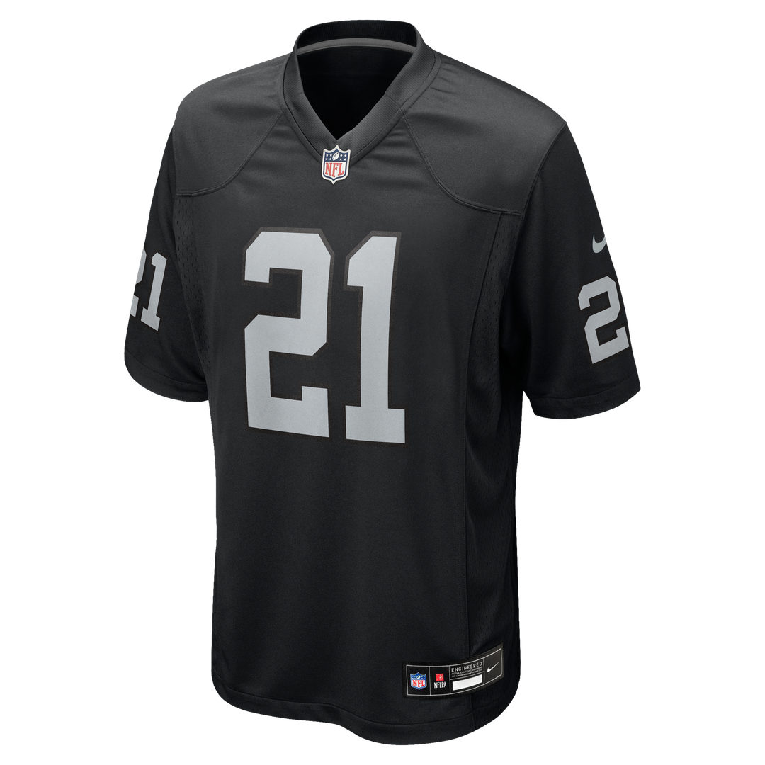 Las Vegas Raiders Cliff Branch Nike Retired Player Game Jersey - Black