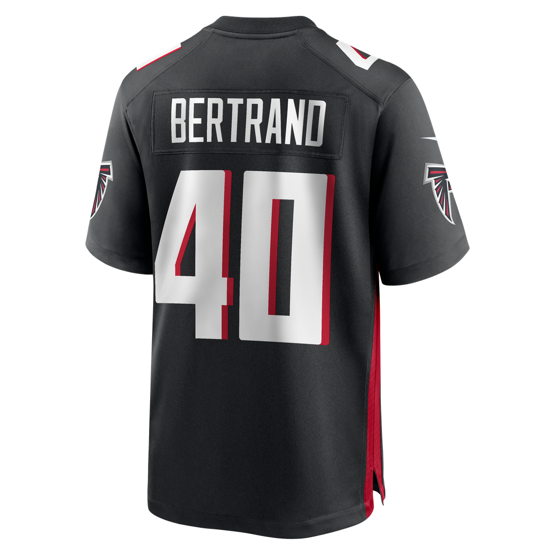 Atlanta Falcons JD Bertrand Nike Team Game Jersey - Black