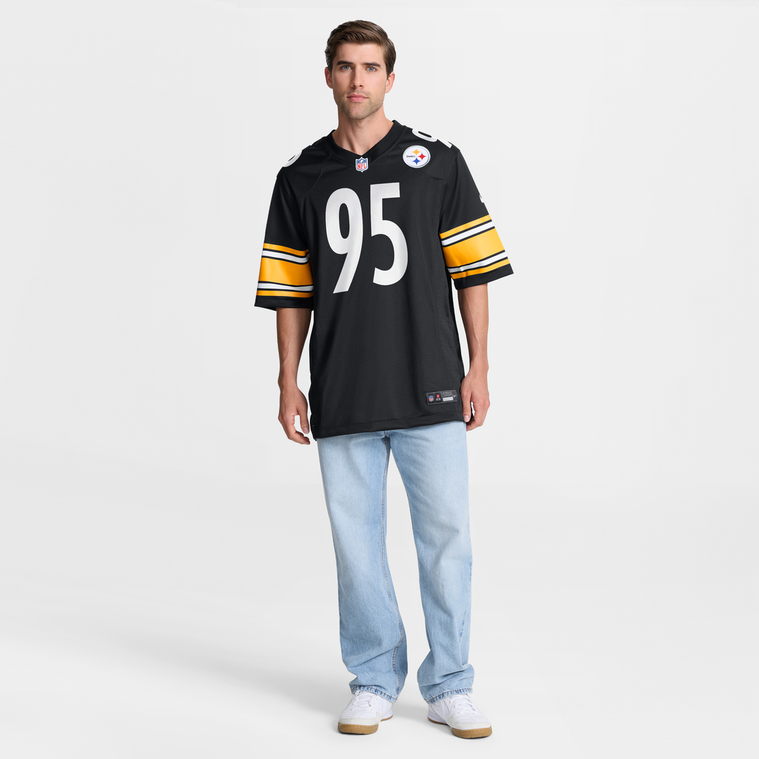 Pittsburgh Steelers Keeanu Benton Nike Team Game Jersey - Black