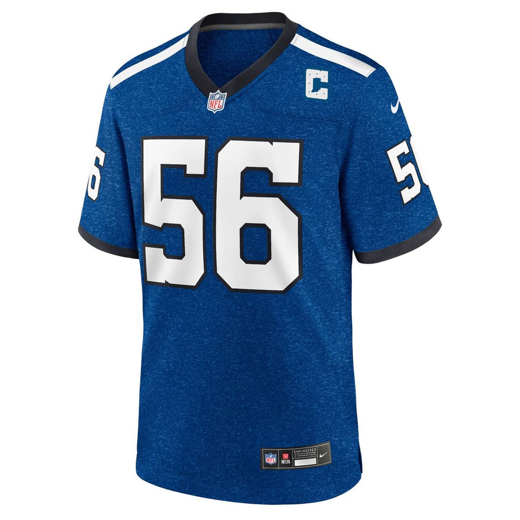 Indianapolis Colts Quenton Nelson Nike Indiana Nights Alternate Game Jersey - Royal