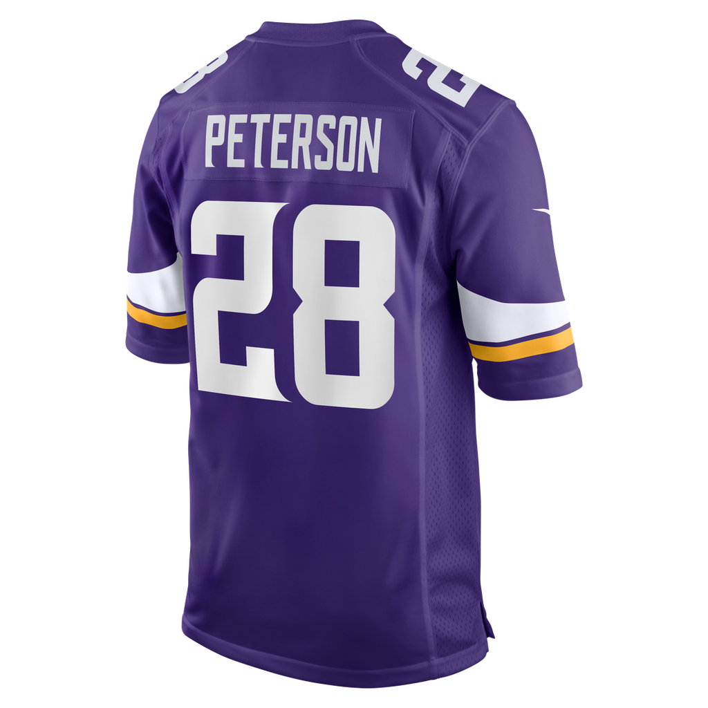 Minnesota Vikings Adrian Peterson Nike Team Retired Game Jersey - Purple