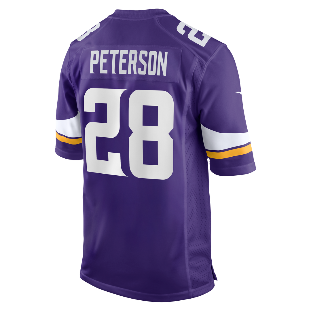 Minnesota Vikings Adrian Peterson Nike Team Retired Game Jersey - Purple