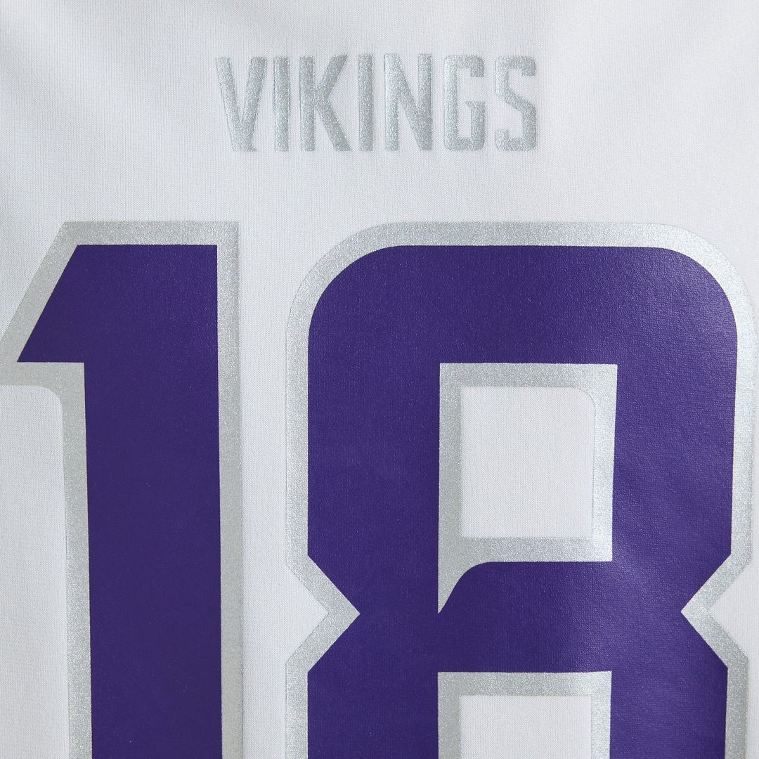 Minnesota Vikings Justin Jefferson Nike Classic Player Game Jersey - Purple