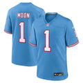 Tennessee Titans Warren Moon Nike Retired Player Alternate Game Jersey - Light Blue